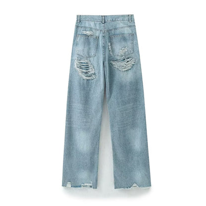 French Short Denim Jacket & Jeans Pant Sets