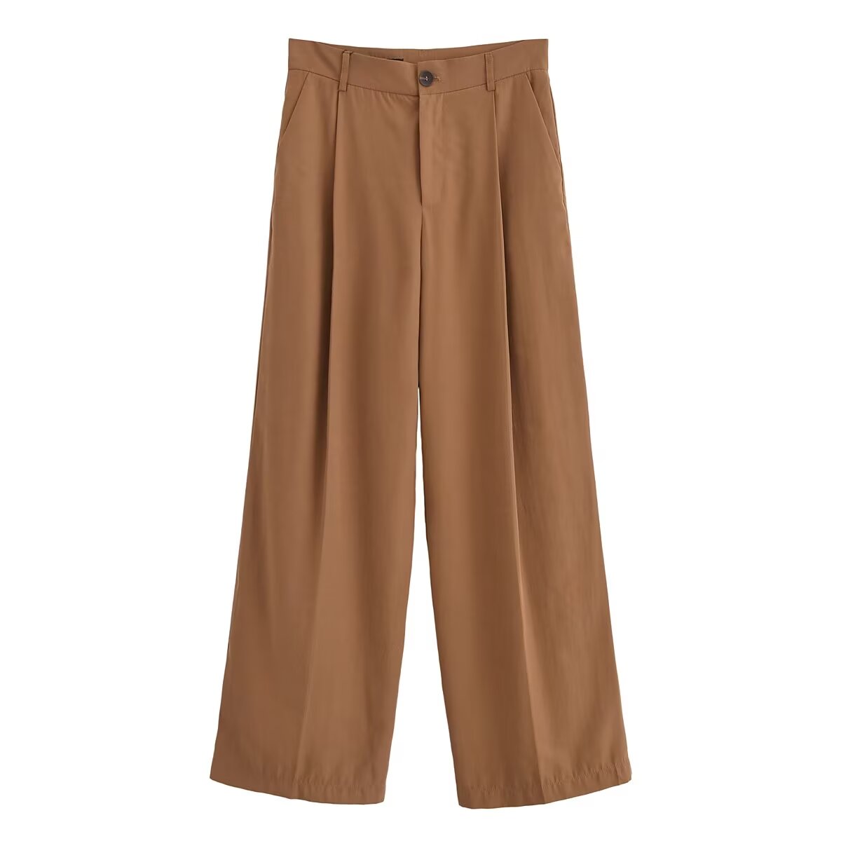 Casual Draping Pleated Pants