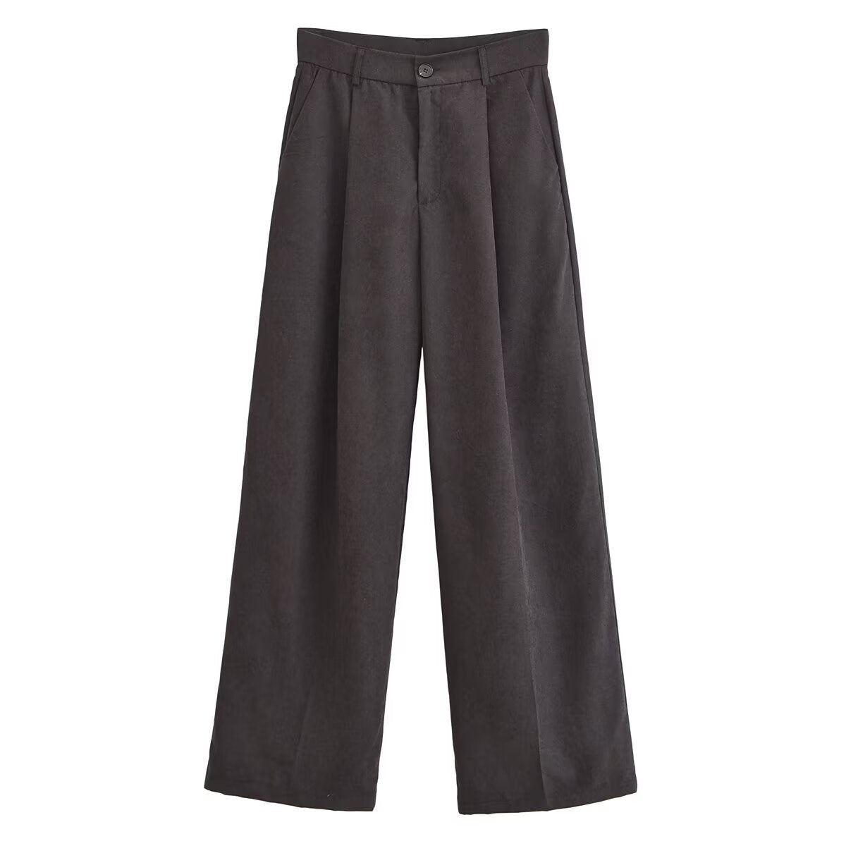 Casual Draping Pleated Pants
