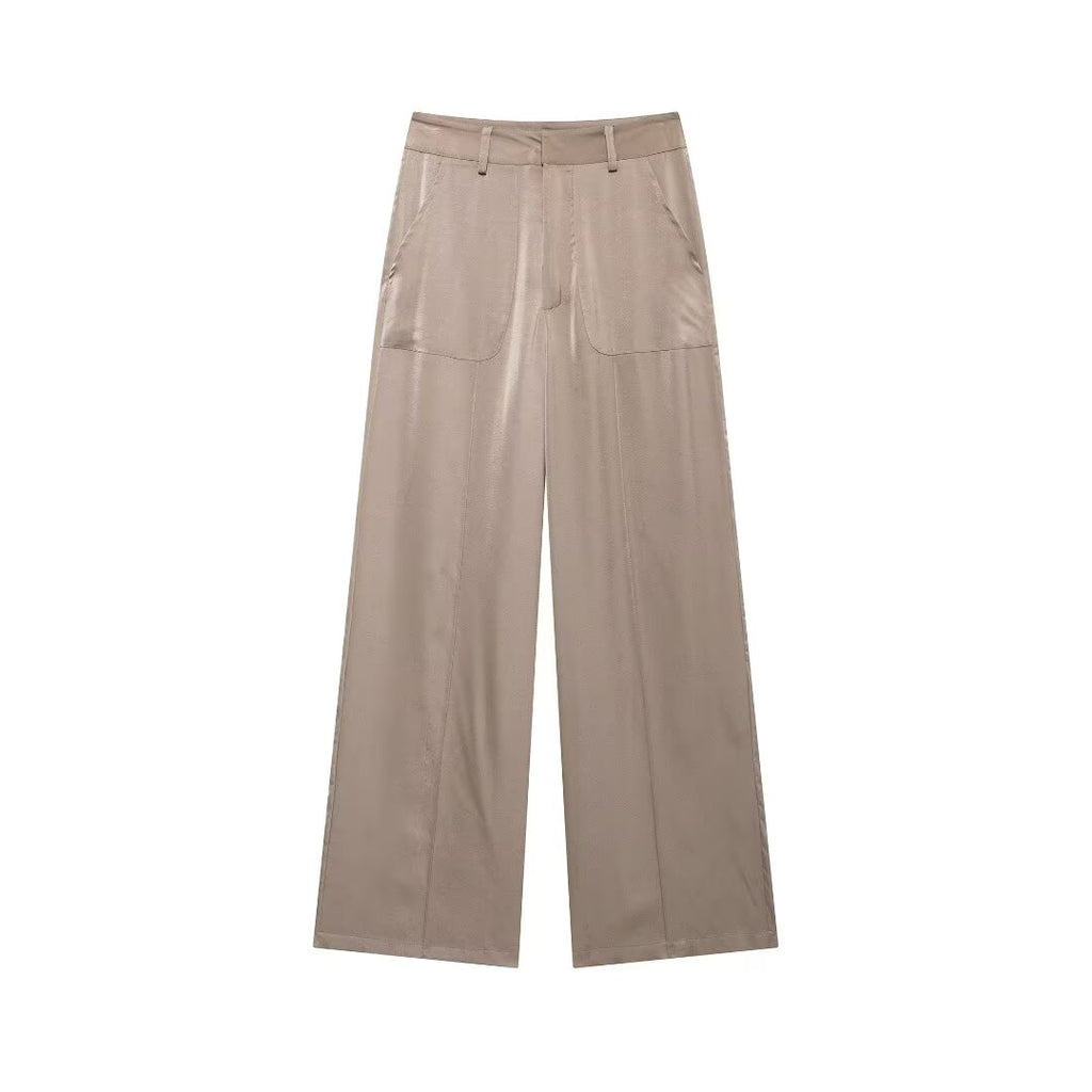 Draping Blazer Pants Suit