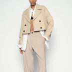 The Winslow Cropped Trench Jacket