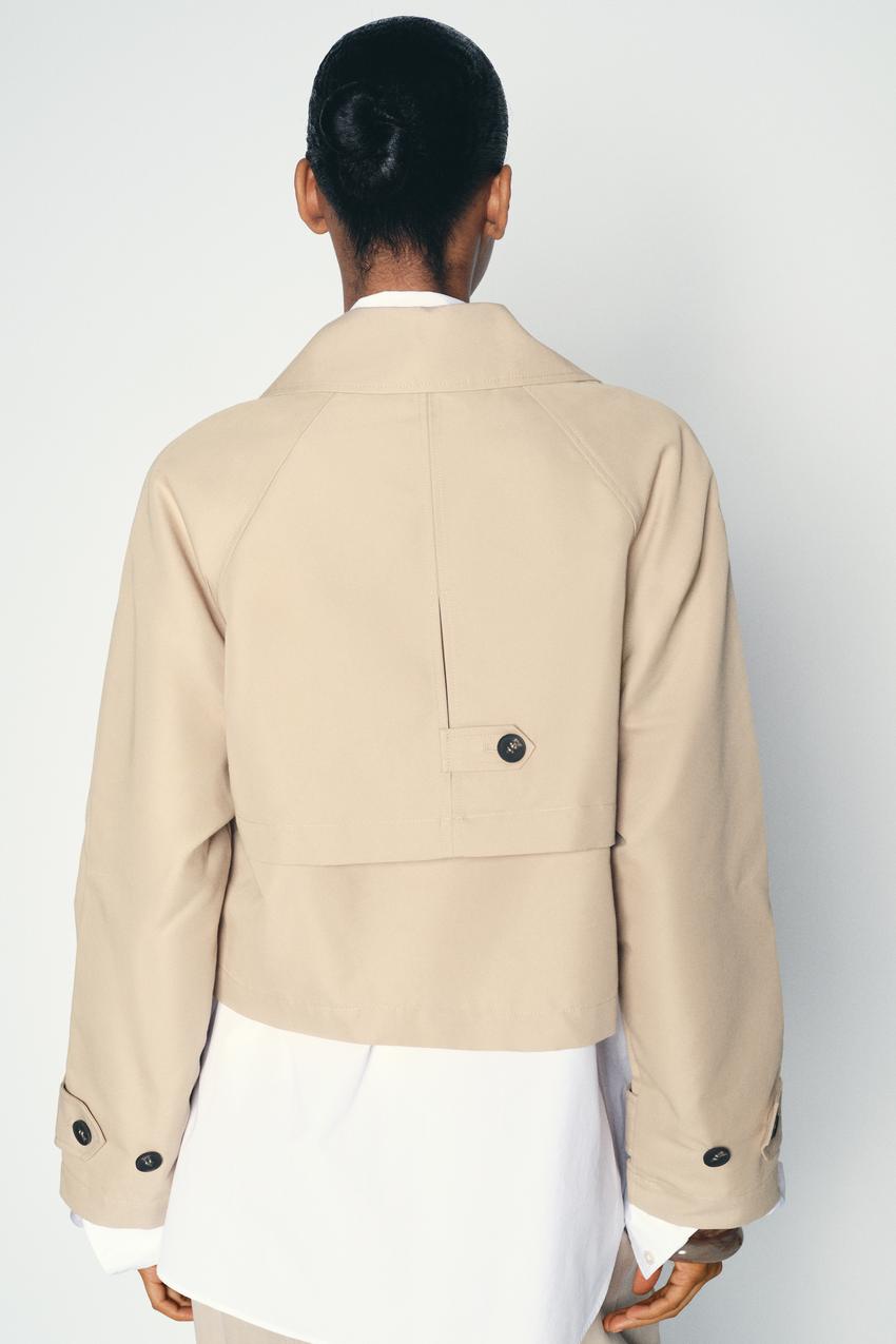 The Winslow Cropped Trench Jacket