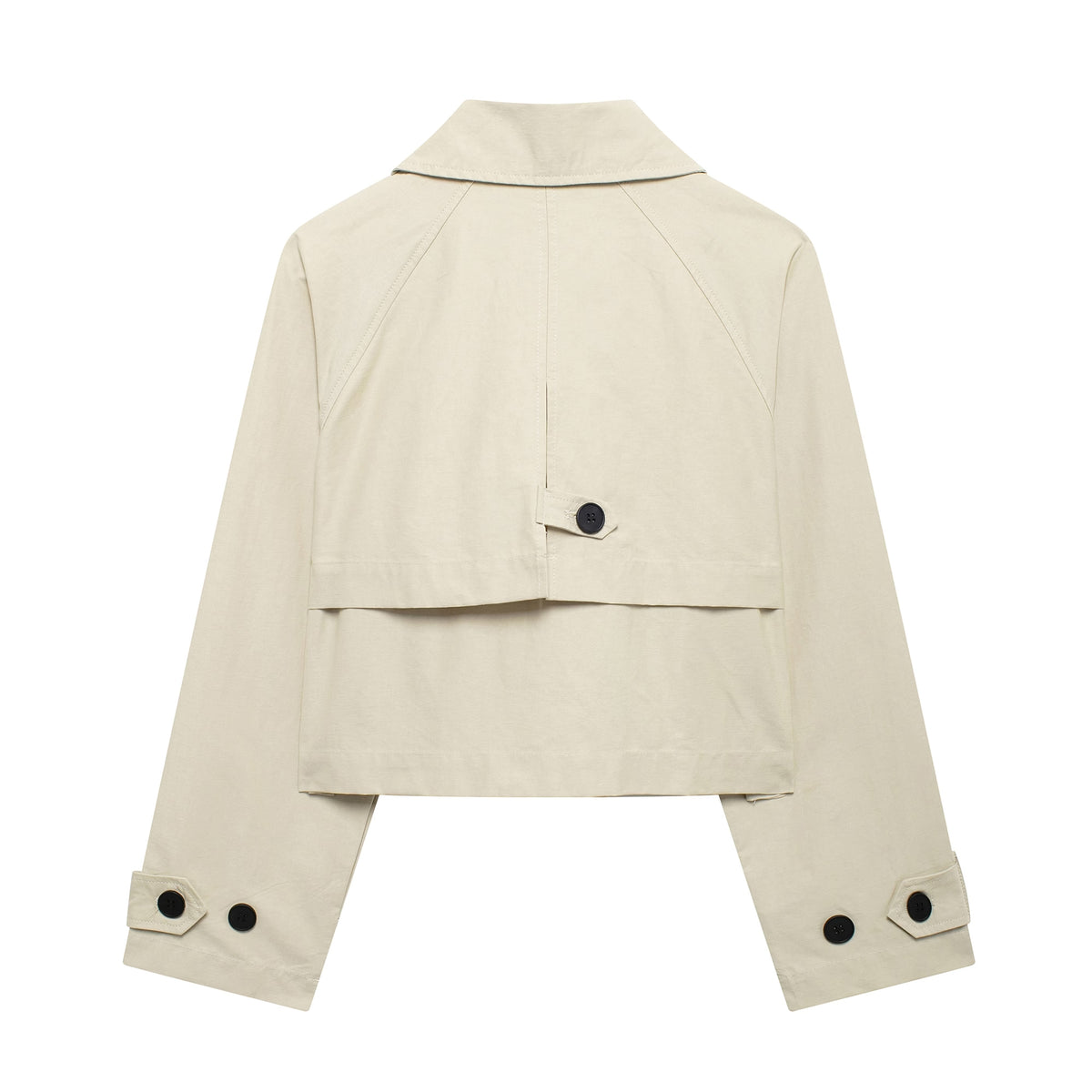 The Winslow Cropped Trench Jacket