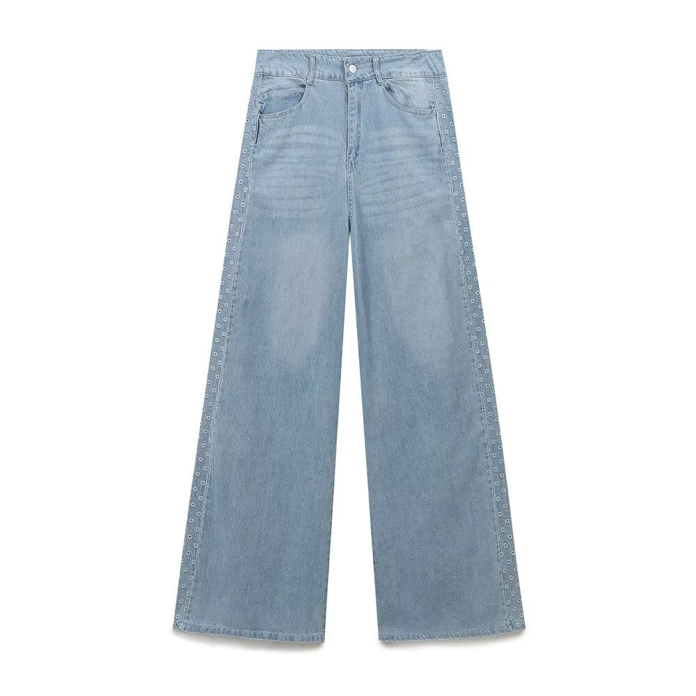 Wide Leg Loose Jeans