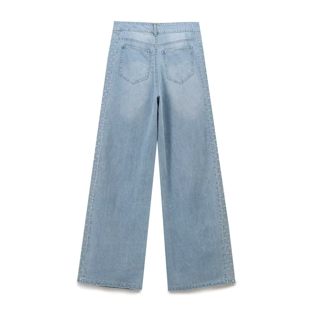 Wide Leg Loose Jeans