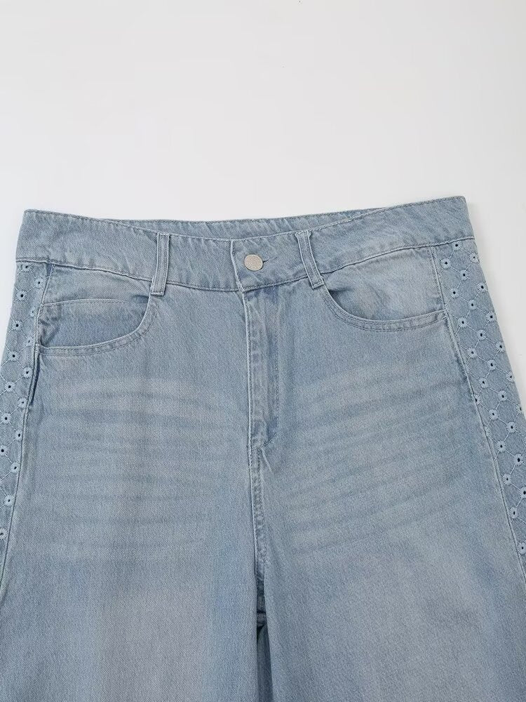 Wide Leg Loose Jeans