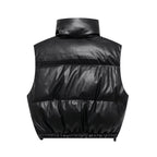 Black All Matching Vest Jacket