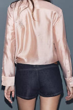 Classic Western Embroidered Blouse
