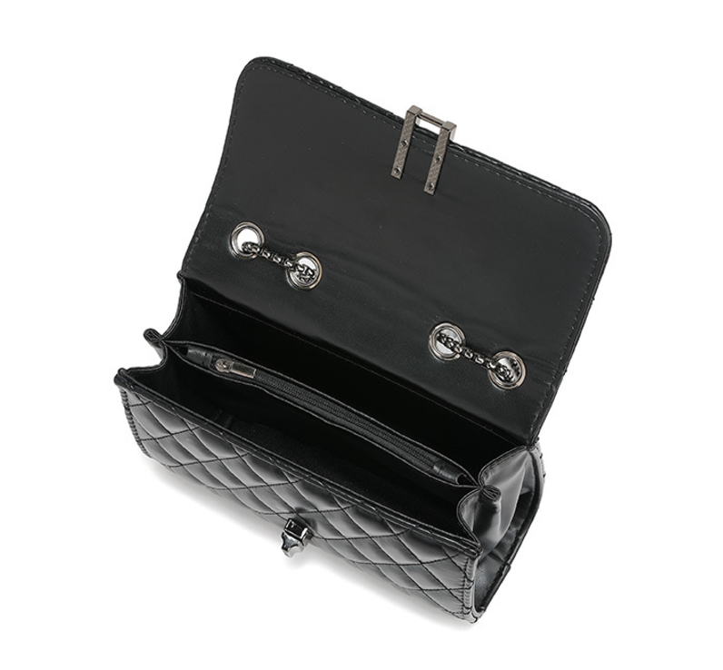 KK Small Square Chanel Style Crossbody Bag