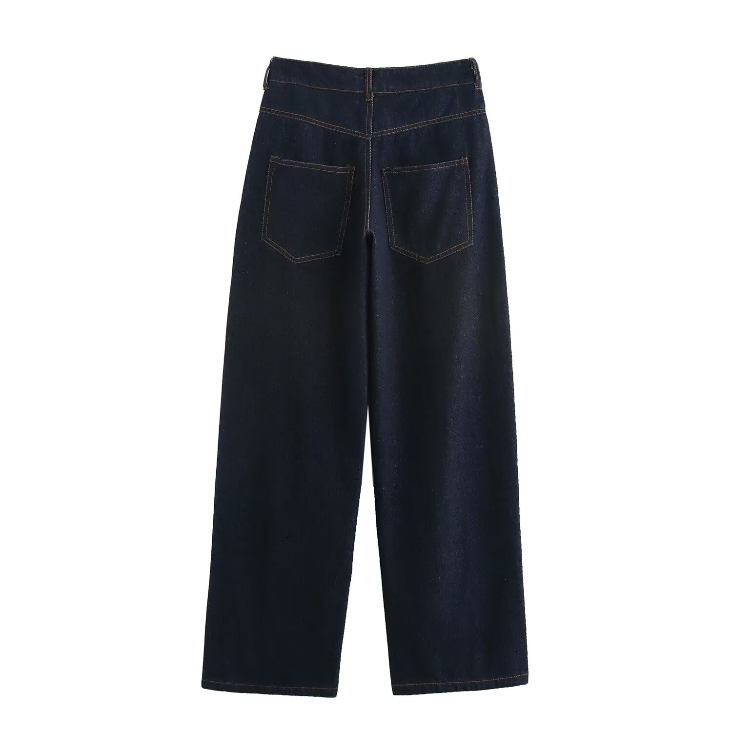 Mid Rise Denim Pants