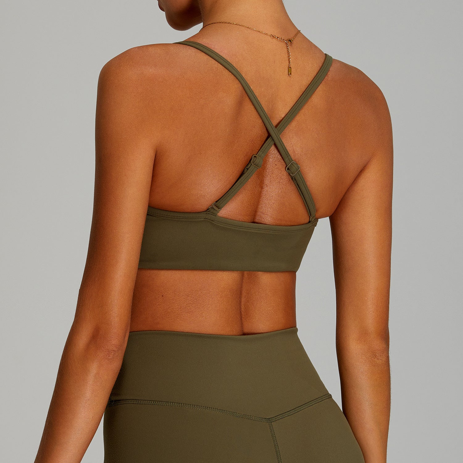 Nude Feel Tight Back Yoga Bra
