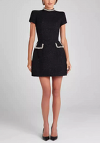 Elegant Slim Beaded Classic Dress