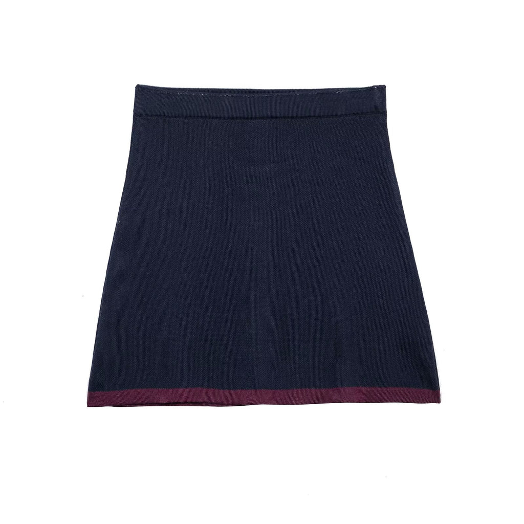 Navy Blue Skirt