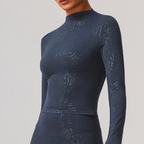 Sculpt Long Sleeve Crop Top
