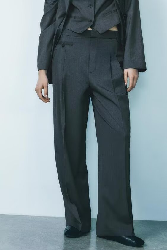 Retro Loose Wide Leg Pants