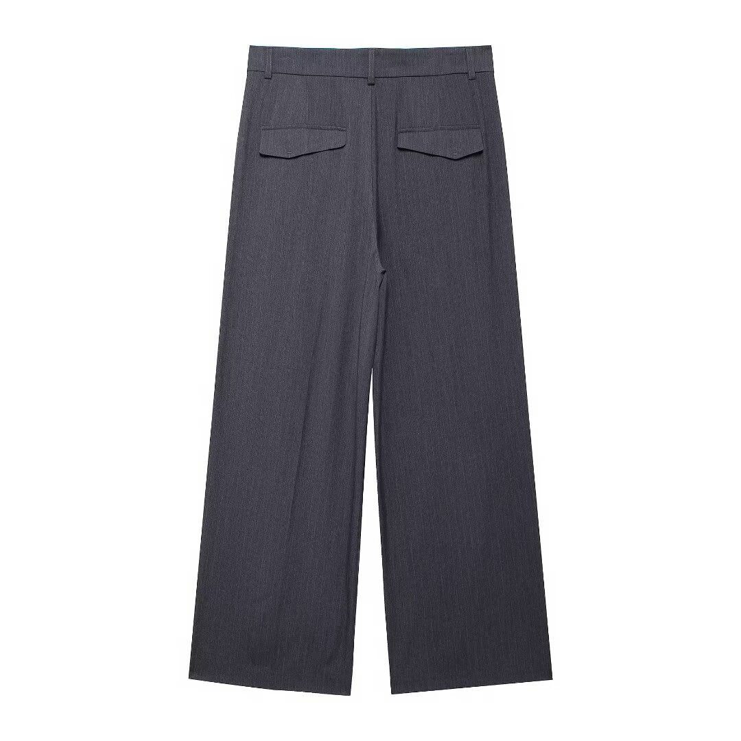Retro Loose Wide Leg Pants