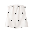 Polka Dot Printed Two Piece Sets