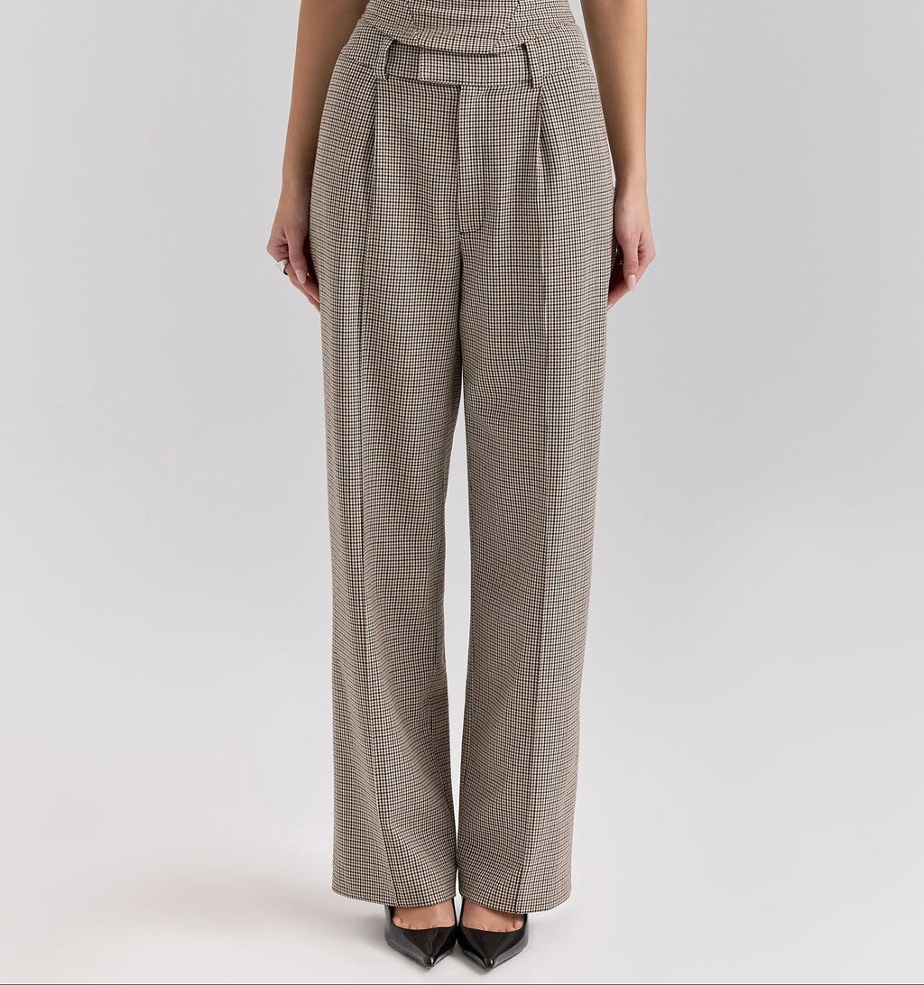 Houndstooth Dress Pants