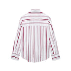 Striped Poplin Shirt