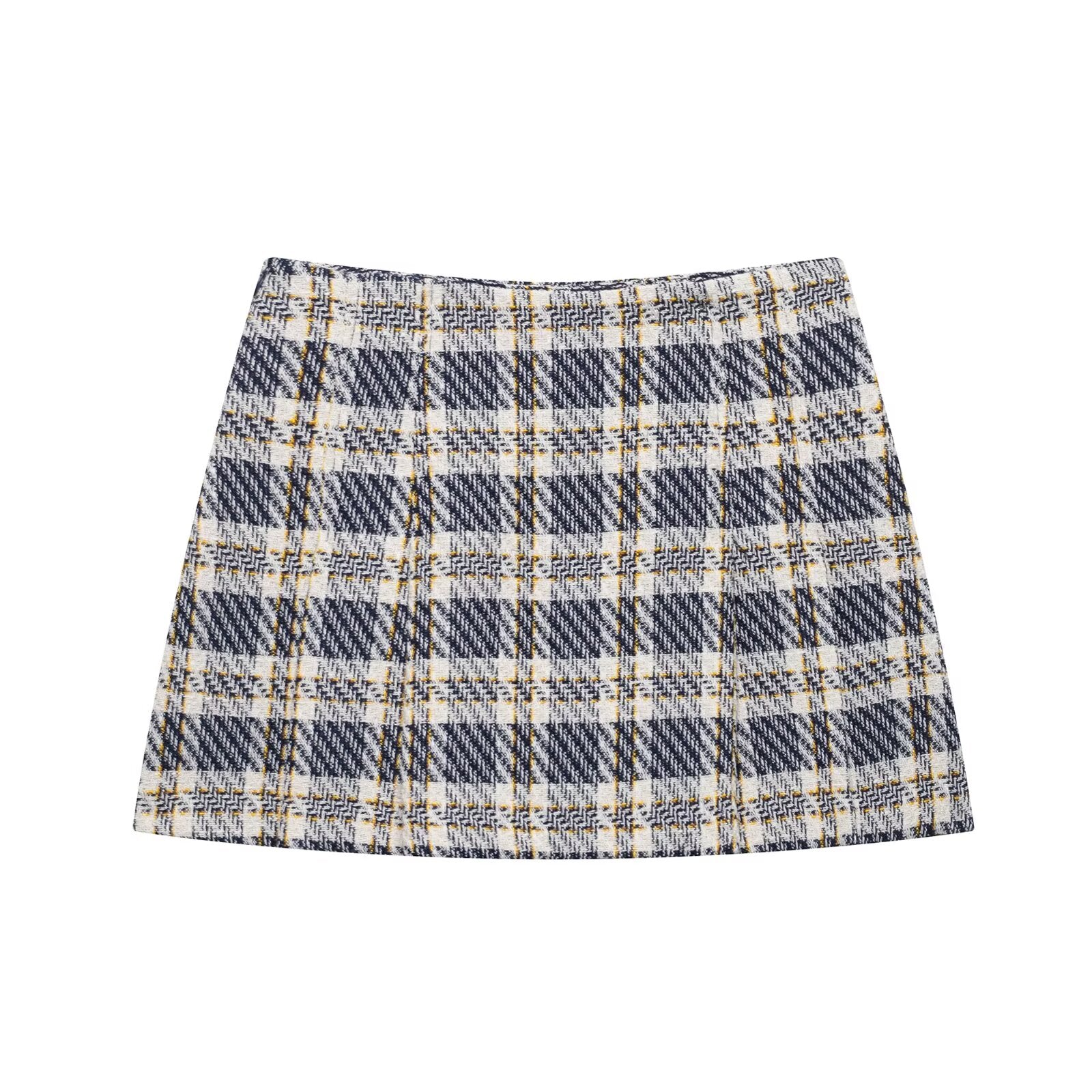 Popular Plaid Matching Skirt