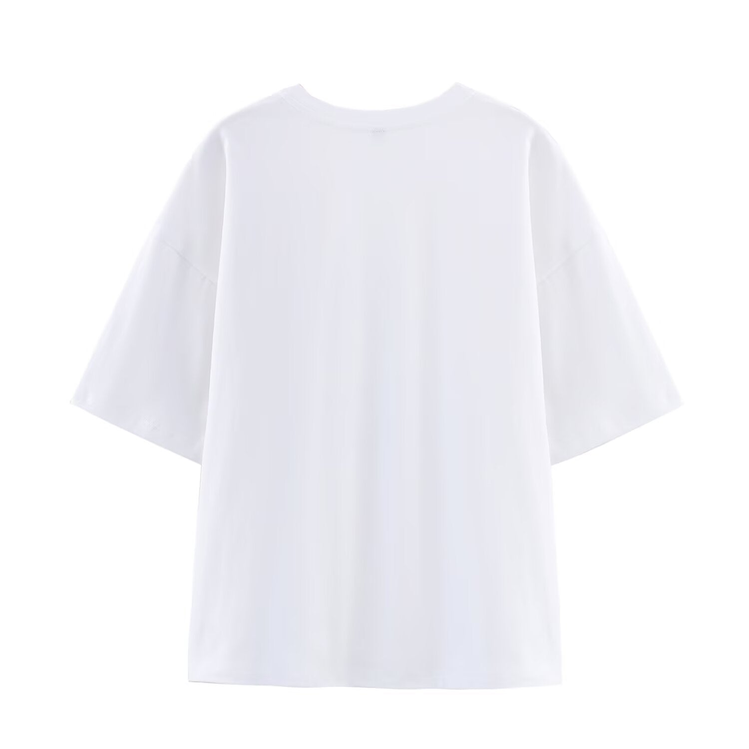 Casual Printed round Neck T shirt