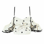 Beige Black Dot