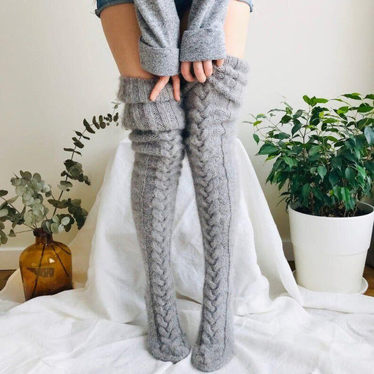 Over the Knee Winter Socks