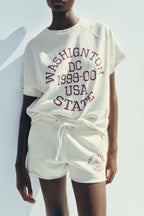 Washed Washington State Sweat Shirt