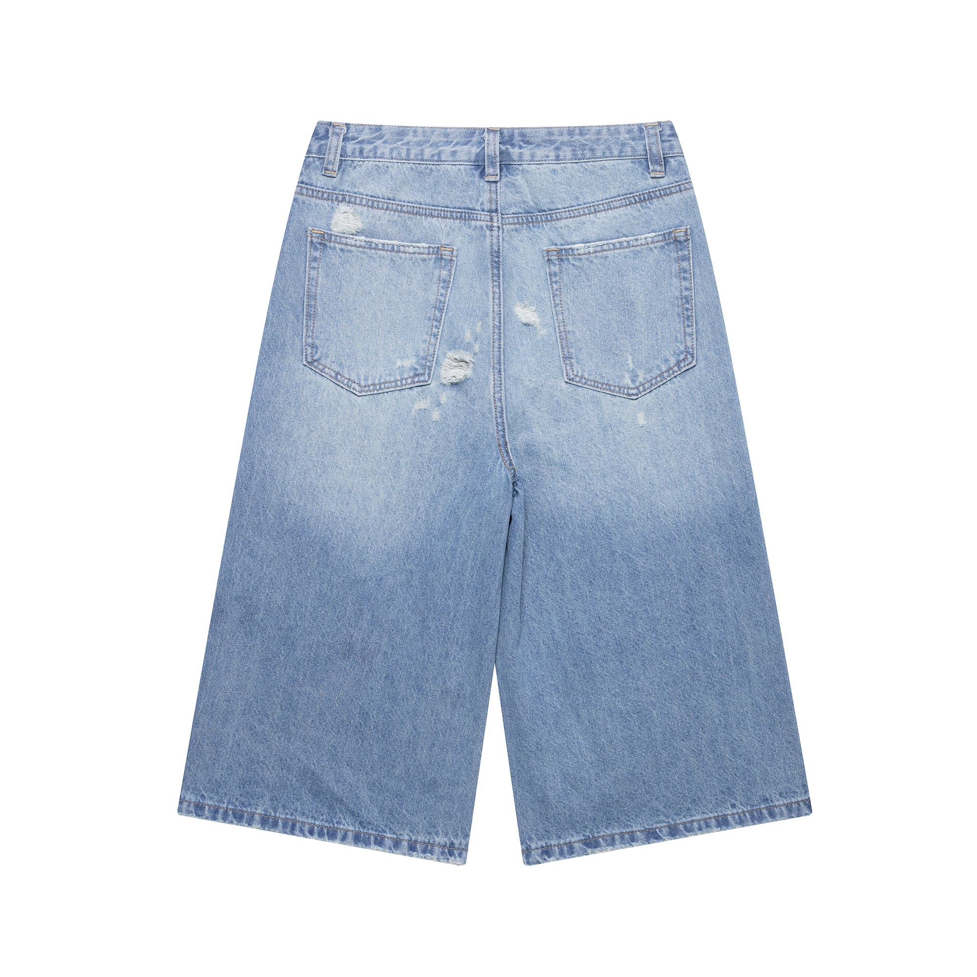Wide KK Jean Shorts