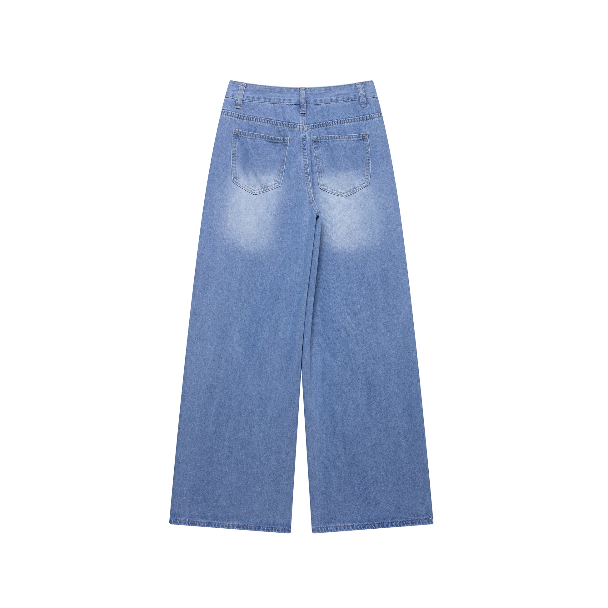 Street Hipster Denim Vest & Hipster Jeans Suit