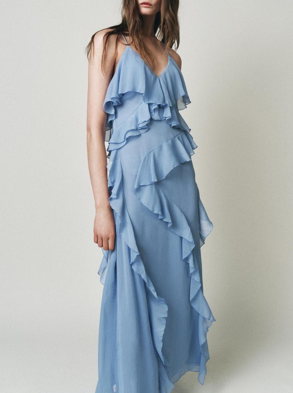 Blue Sling Dress