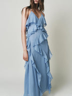 Blue Sling Dress