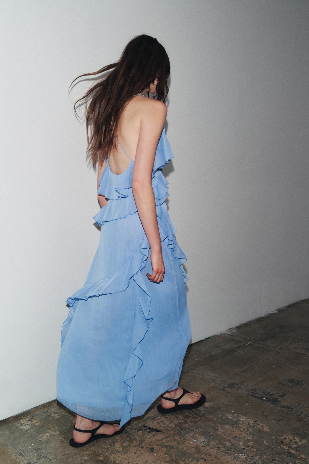 Blue Sling Dress