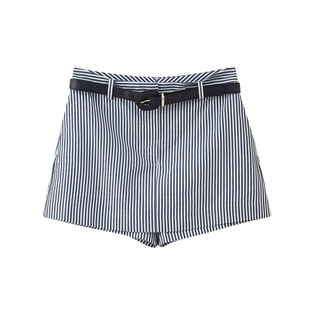 Striped Casual Skort