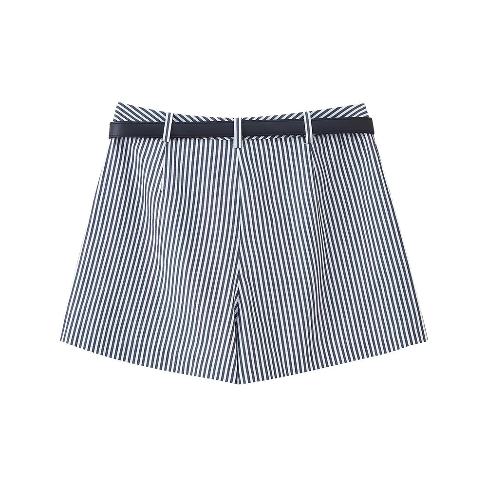 Striped Casual Skort