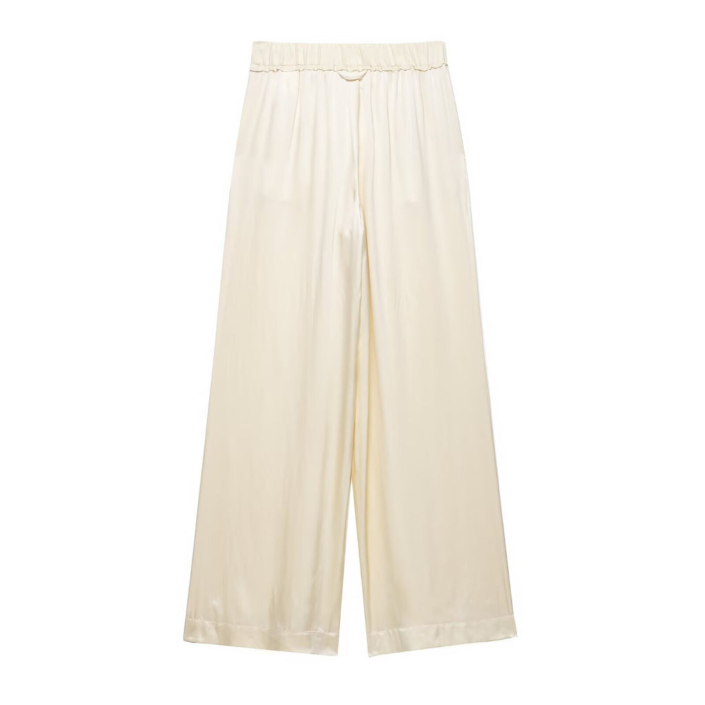 Pocket Silk Shirt & Trousers