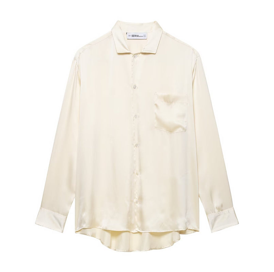 Pocket Silk Shirt & Trousers Sets