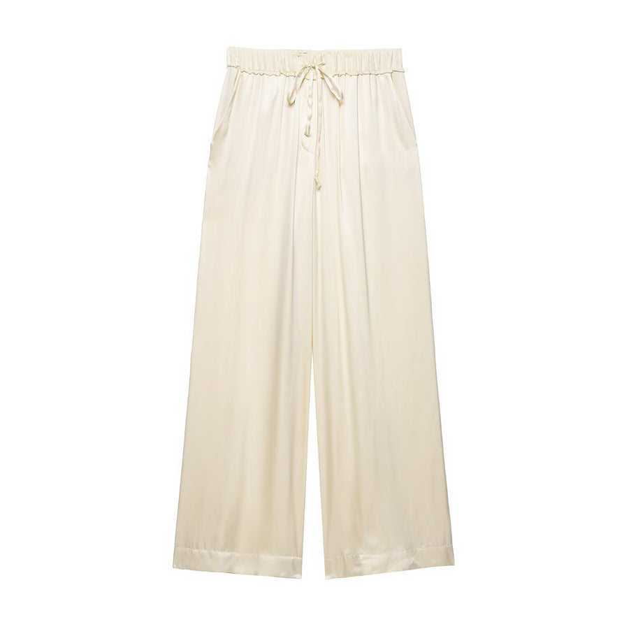 Pocket Silk Shirt & Trousers