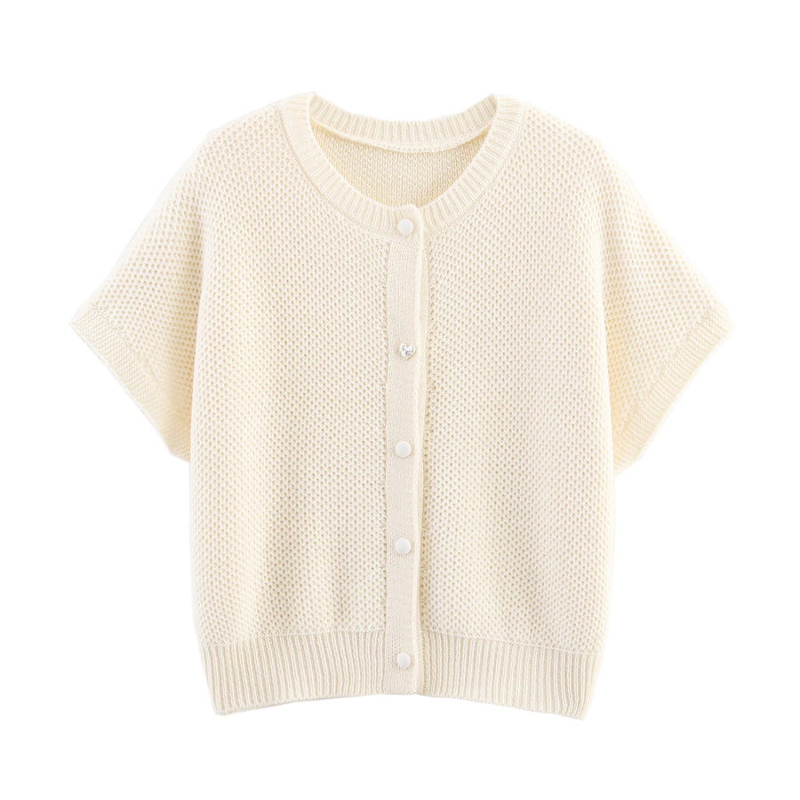 Waistcoat Knitted Cardigan Top