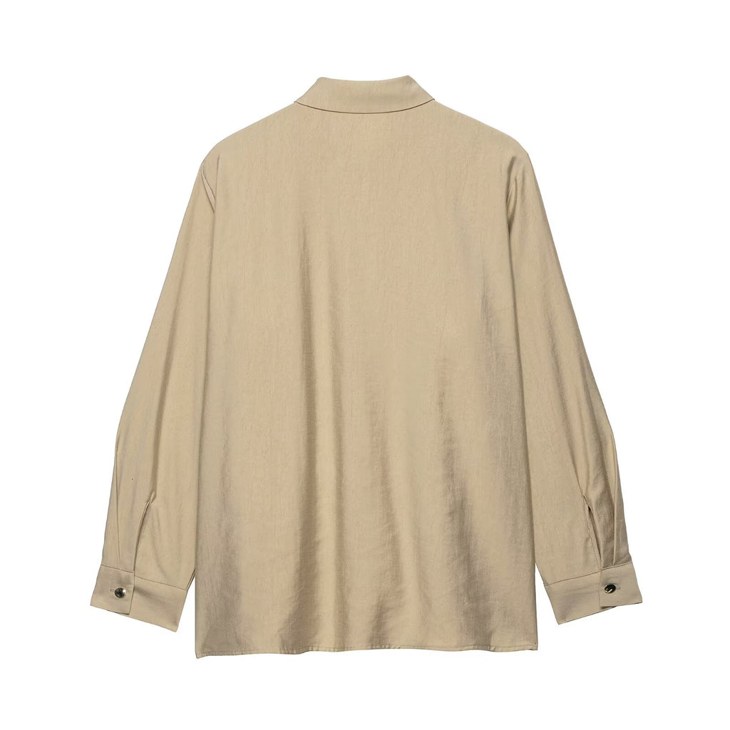 Gold Button Double Breasted Loungewear Set