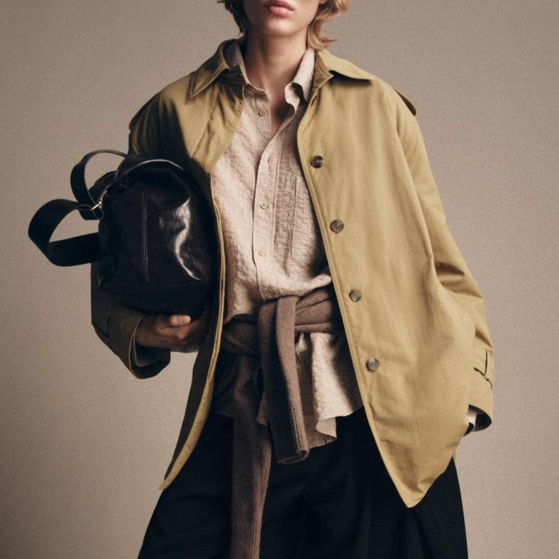 The Hadley Belted Trench Jacket