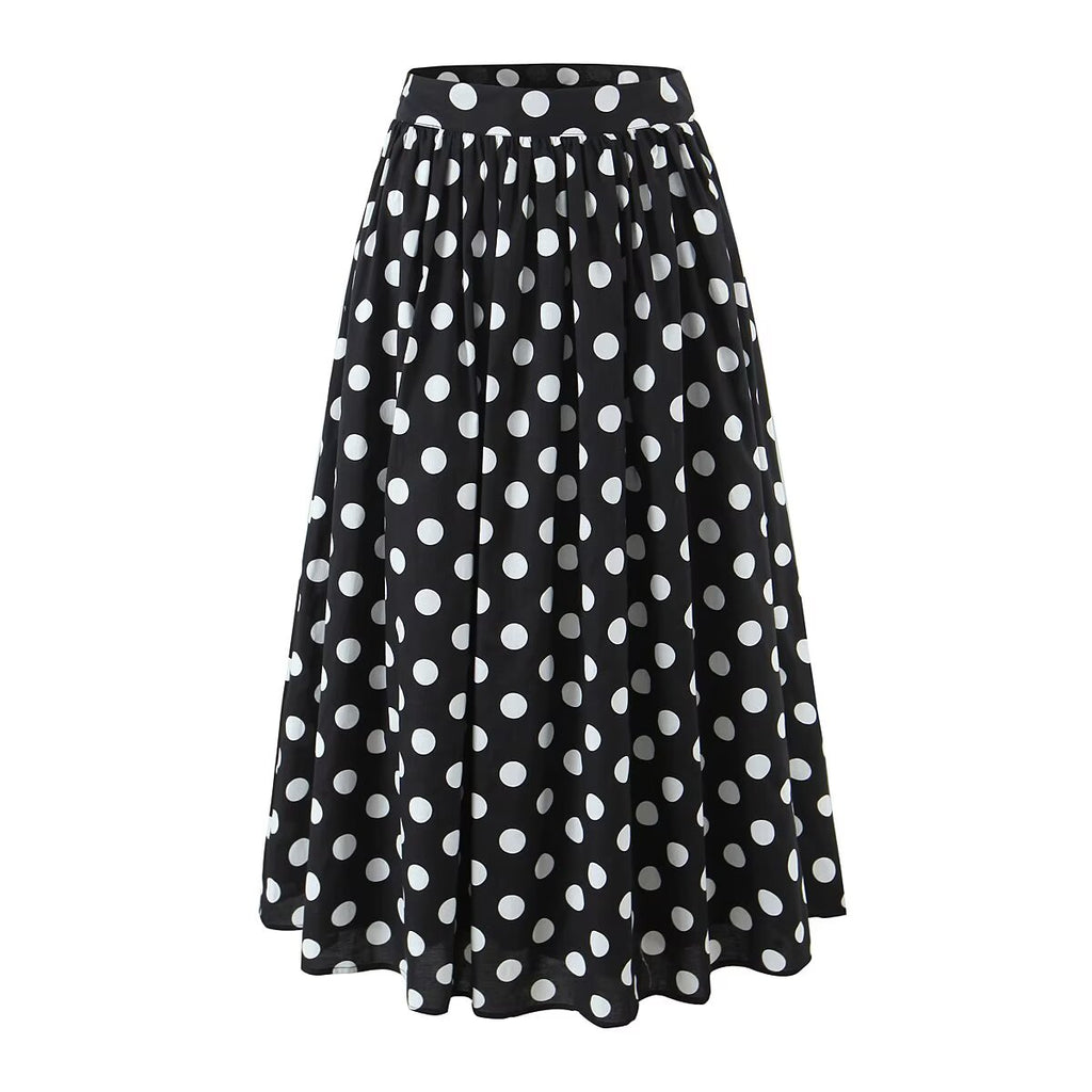 Polka Dot A line Skirt Sets