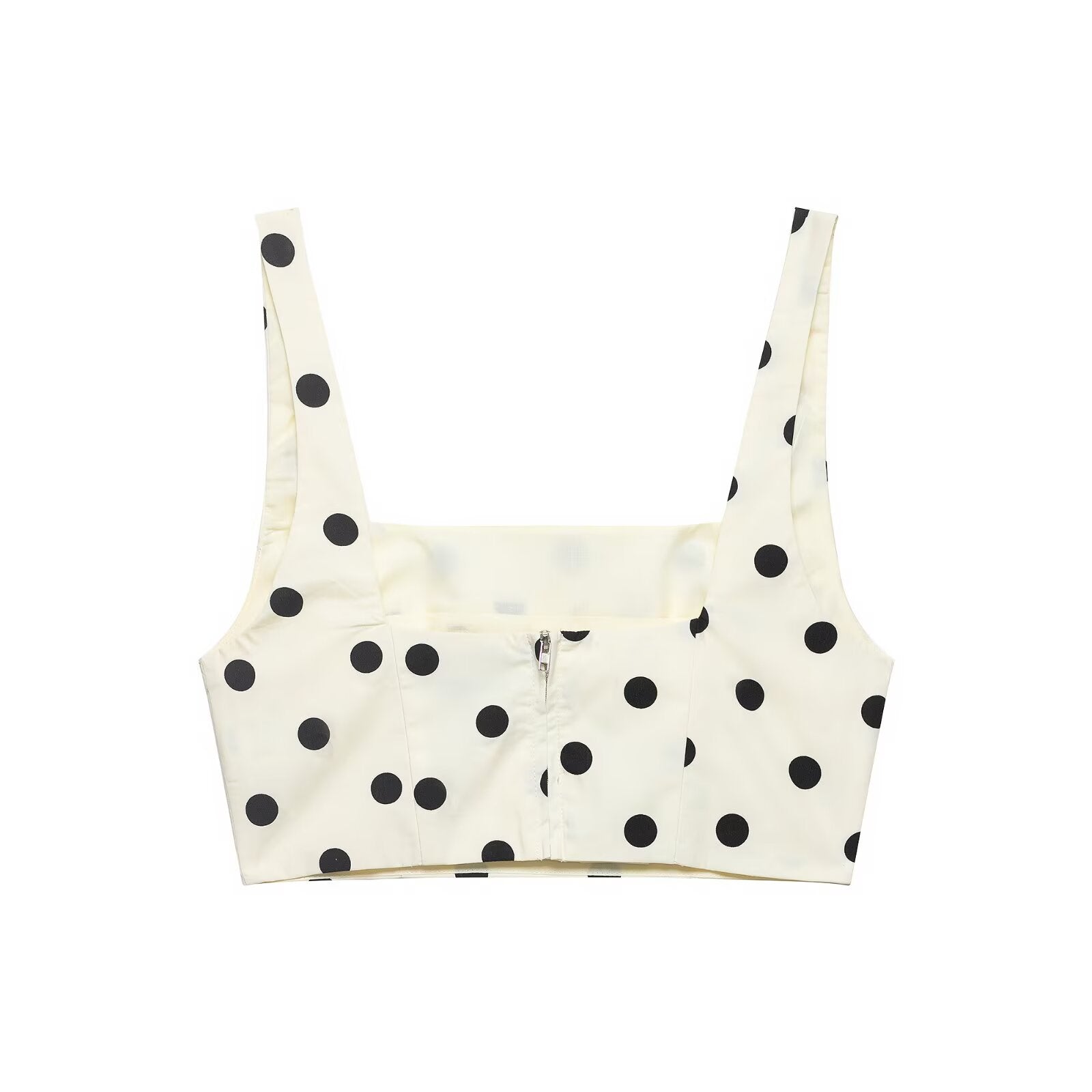 Polka Dot Crop Top