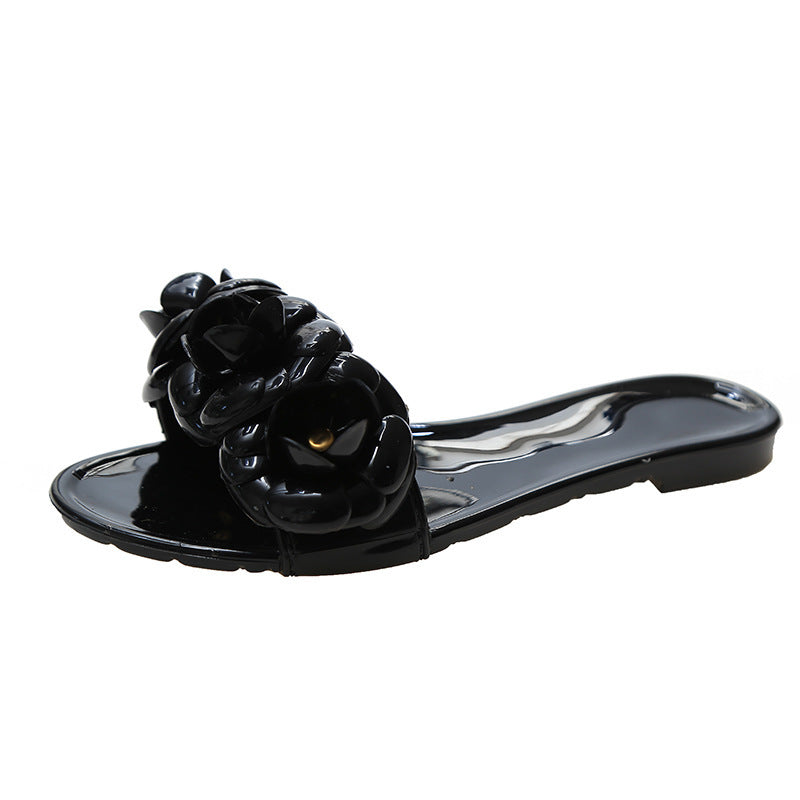 Camellia Jelly Sandals