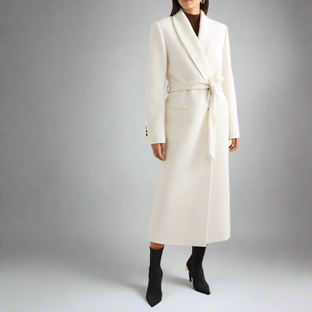 One-Button Long Coat