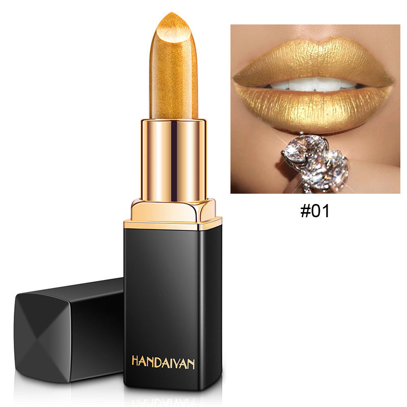 Pearlescent Shiny Metallic Lipstick