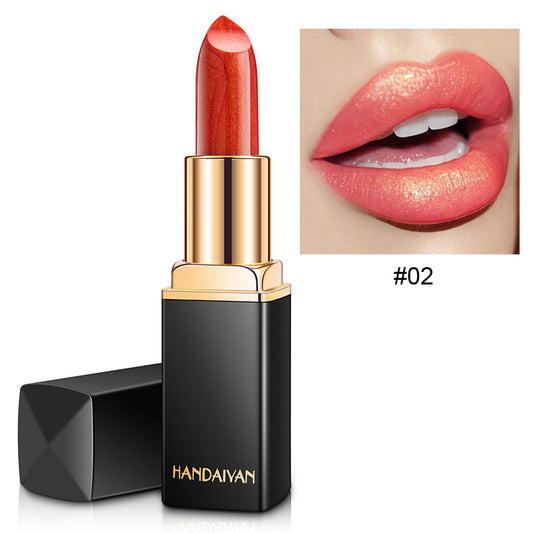 Pearlescent Shiny Metallic Lipstick