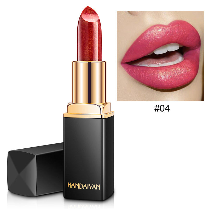 Pearlescent Shiny Metallic Lipstick