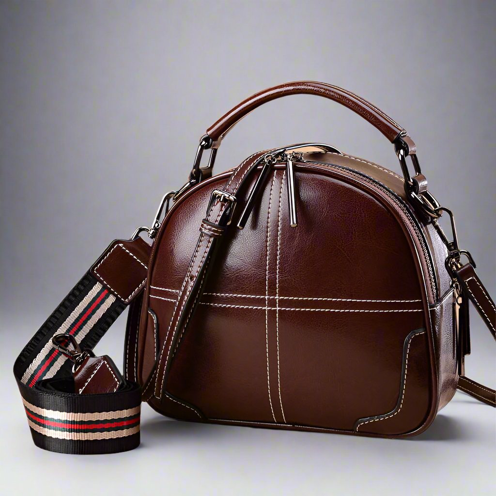 Fashion Simple Portable Leather Handbags