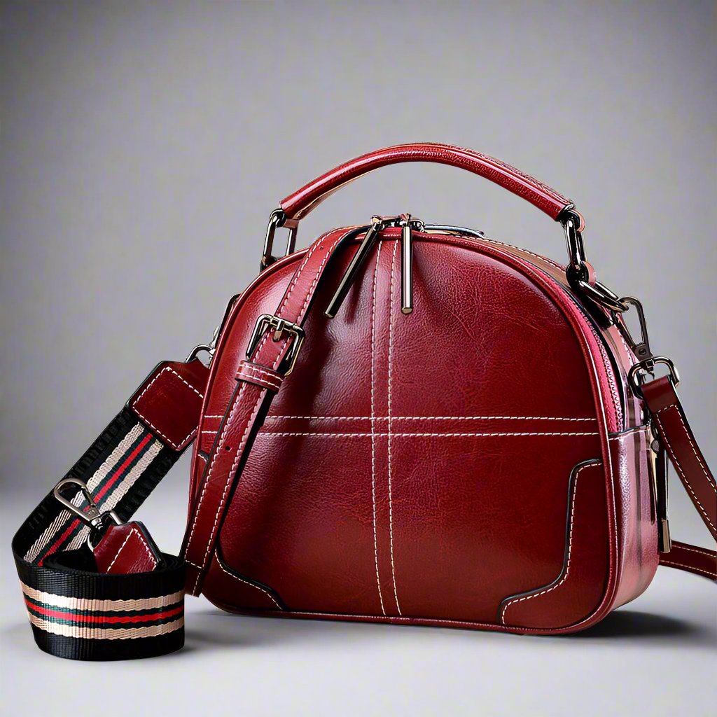 Fashion Simple Portable Leather Handbags